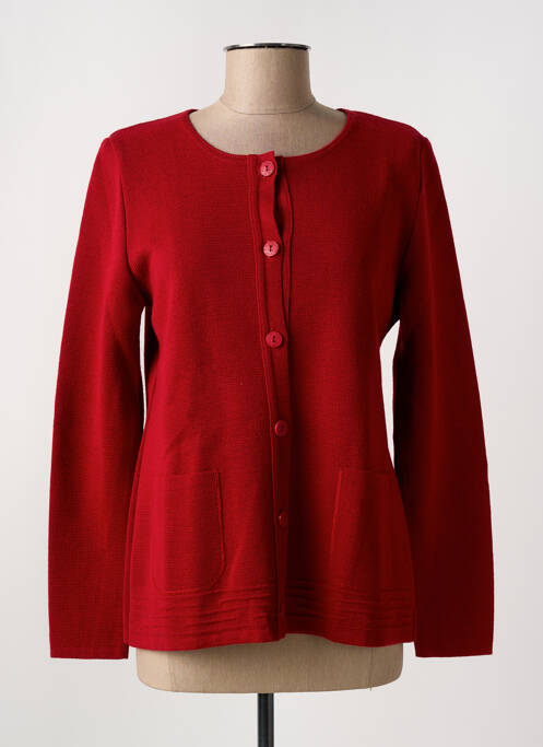 Vestă cu mâneci lungi roșu GRIFFON femeie