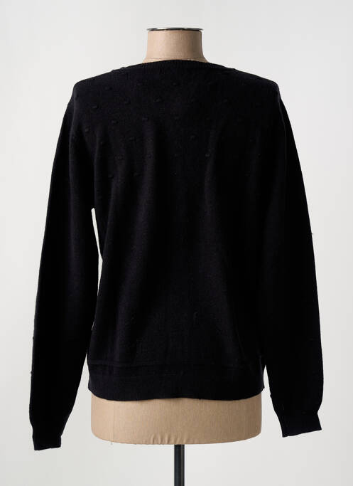 Vestă cu mâneci lungi negru GRIFFON femeie