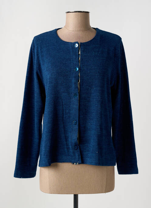 Vestă cu mâneci lungi albastru GRIFFON femeie