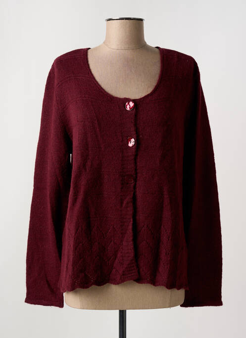 Vestă cu mâneci lungi violet GRIFFON femeie