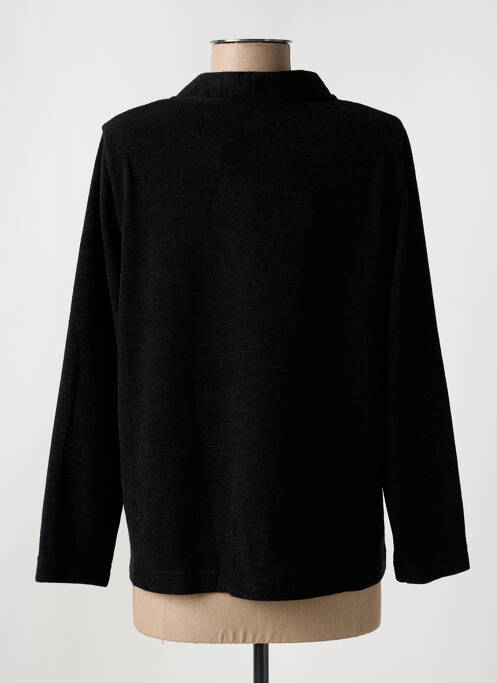 Vestă cu mâneci lungi negru GRIFFON femeie