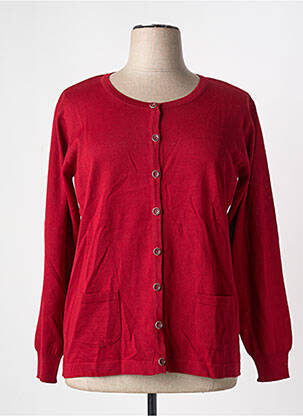 Vestă cu mâneci lungi roșu GRIFFON femeie