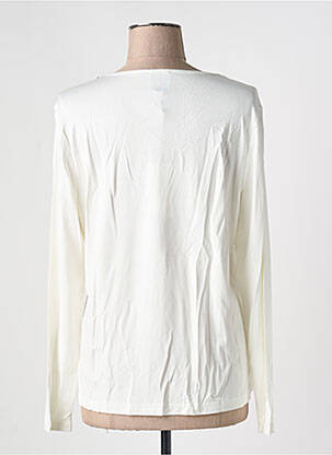 Tricou mâneci lungi mâneci lungi alb GUY DUBOUIS femeie
