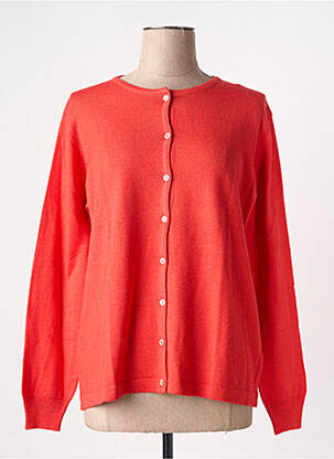 Vestă cu mâneci lungi roșu QUATRE VINGT JOURS femeie