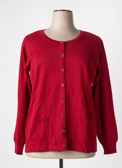 Vestă cu mâneci lungi roșu GRIFFON femeie