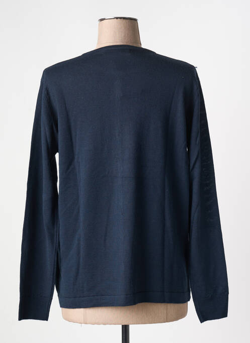 Vestă cu mâneci lungi albastru QUATRE VINGT JOURS femeie