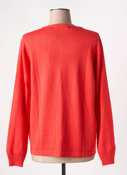 Vestă cu mâneci lungi roșu QUATRE VINGT JOURS femeie