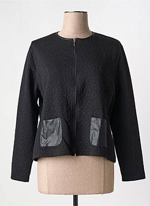 Jachete casual guler rotund negru GRIFFON femeie