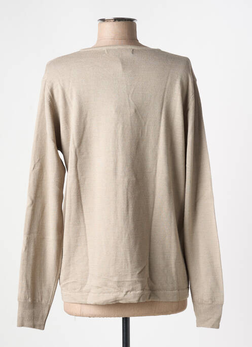 Vestă cu mâneci lungi bej QUATRE VINGT JOURS femeie