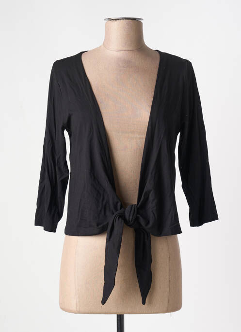 Vestă cu mâneci lungi negru GRIFFON femeie