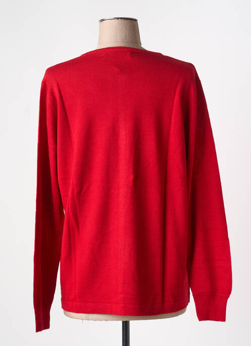 Vestă cu mâneci lungi roșu QUATRE VINGT JOURS femeie