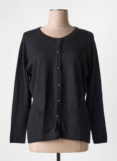 Vestă cu mâneci lungi negru GRIFFON femeie