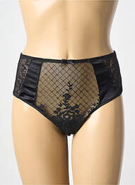 Shorty broderie cu panglică negru EMPREINTE femme