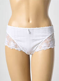 Shorty țesătură satinată alb EMPREINTE femme