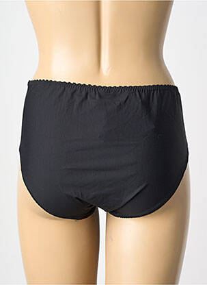 Shorty efect material satinat negru EMPREINTE femeie