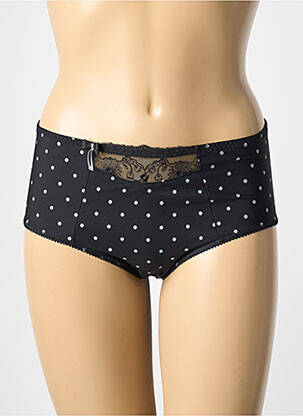 Shorty elasticitate negru EMPREINTE femeie