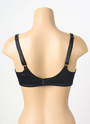 Sutien broderie sutien cupe întregi cu decolteu înalt negru EMPREINTE femeie