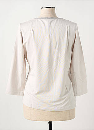 Tricou mâneci 3/4 mâneci 3/4 bej RABE femeie