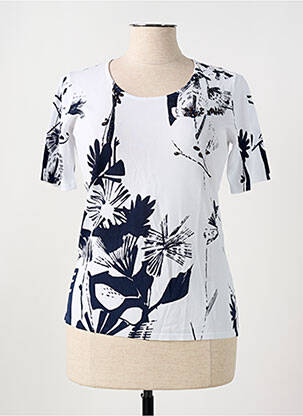 Top alb FREYA femeie