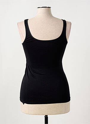 Top/caraco efect material satinat negru MEY femeie