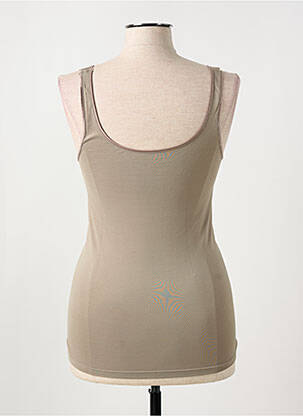 Top/caraco efect material satinat gri MEY femeie