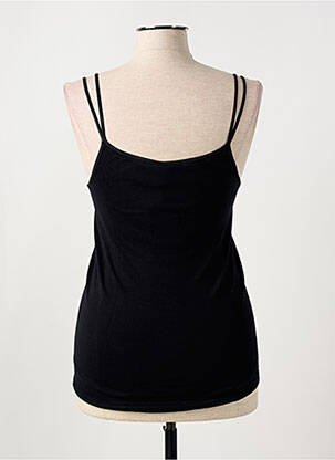 Top/caraco bretele elastice negru CON-TA femeie