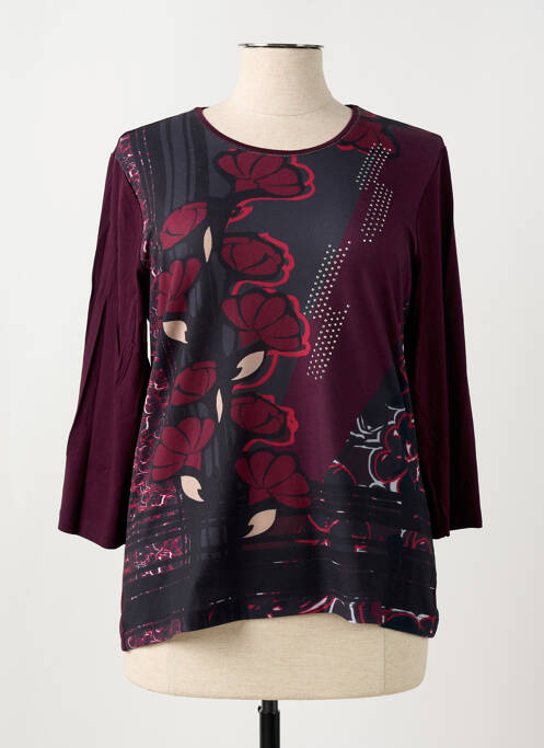 Tricou violet BARBARA LEBEK femeie