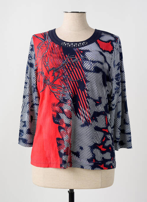 Tricou mâneci 3/4 mâneci 3/4 albastru RABE femme