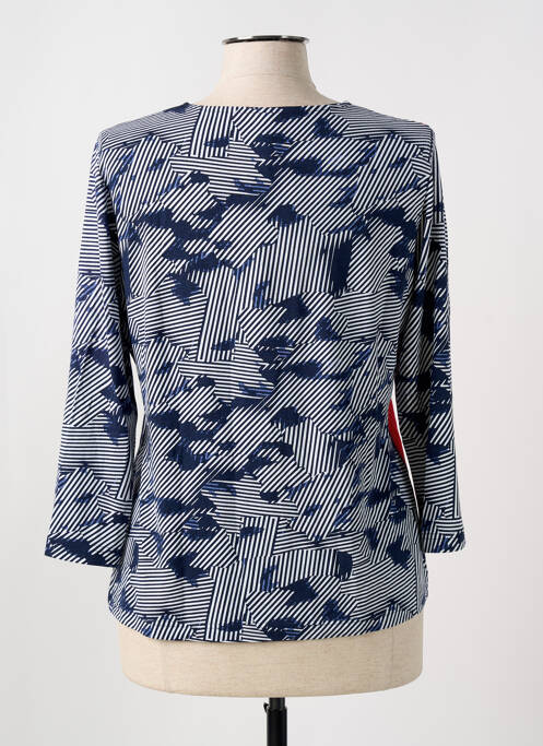 Tricou mâneci 3/4 mâneci 3/4 albastru RABE femme