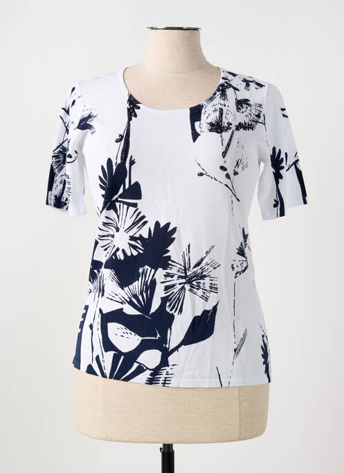 Top alb FREYA femeie