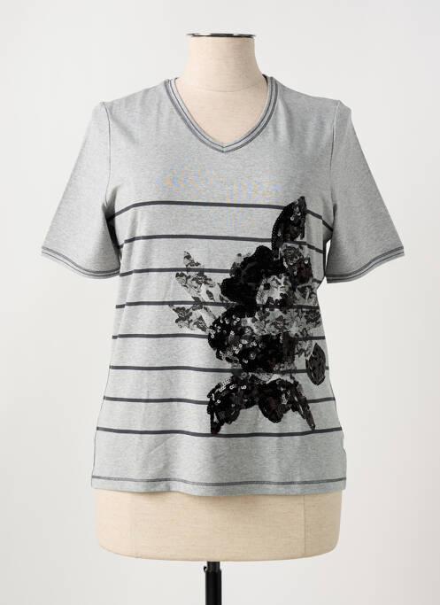 Tricou gri BARBARA LEBEK femeie