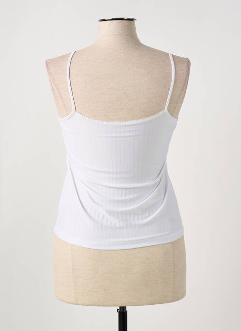 Top/caraco bretele elastice alb MEY femme