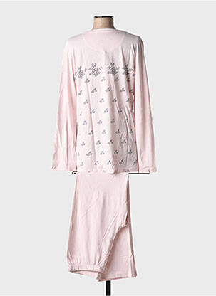 Pijama țesătură jerseu roz CANAT femeie