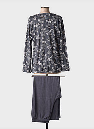 Pijama țesătură jerseu gri CANAT femeie