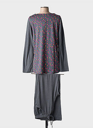 Pijama țesătură jerseu gri CANAT femeie