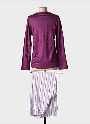 Pijama decolteu în v violet MEY femeie