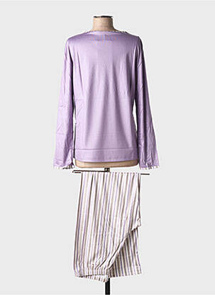 Pijama țesătură jerseu violet MEY femeie
