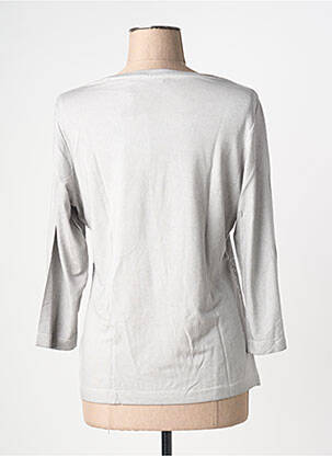 Tricou mâneci 3/4 mâneci 3/4 gri RABE femeie