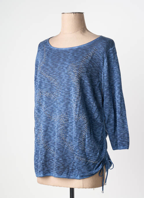 Tricou mâneci 3/4 mâneci 3/4 albastru RABE femme