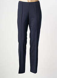 Pantalon slim talie elastică mărime normală albastru BARBARA LEBEK femeie