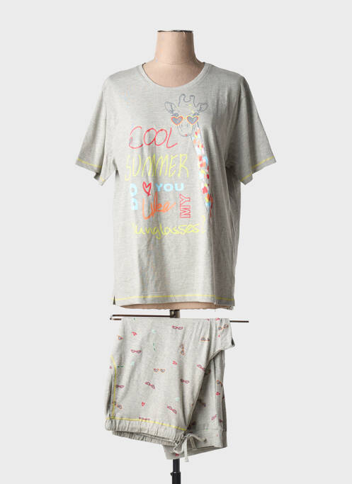 Pijama gri HAJO femeie