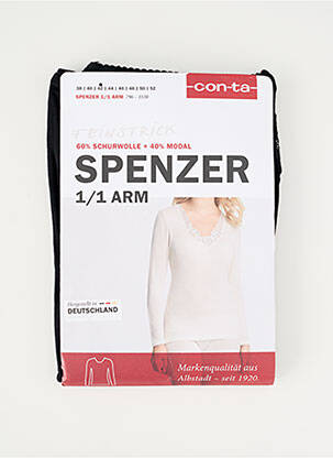 Top/Caraco negru CON-TA femeie