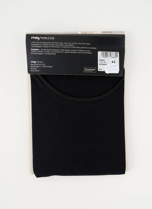 Top/Caraco negru MEY femeie