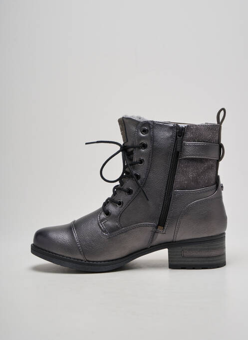 Botine/Ghete argintiu MUSTANG femeie