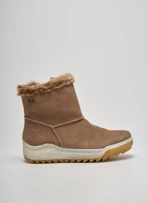 Botine/Ghete bej RIEKER femeie