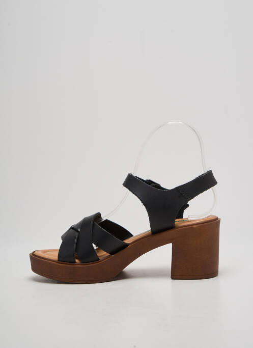 Sandale/Pantofi decupați negru BIO NATURA femeie