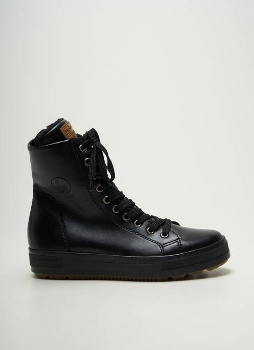 Botine/Ghete negru RIEKER femeie