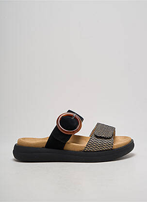 Mulete/Saboți negru REMONTE femeie