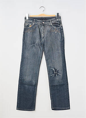 Blugi cu croială dreaptă albastru MOD.W.L femeie