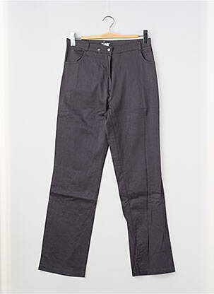 Pantalon slim țesătură poplin mărime normală gri FRENCH COAST femeie